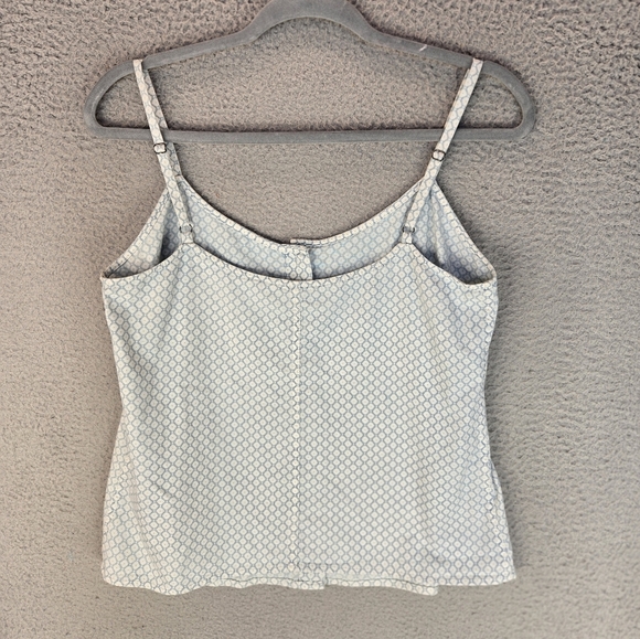 Adriano Goldschmied Womens Sz S Austen Ditsy Tile Print Tank Adj. Straps Summer - Picture 9 of 13